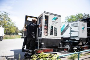 generador con remolque